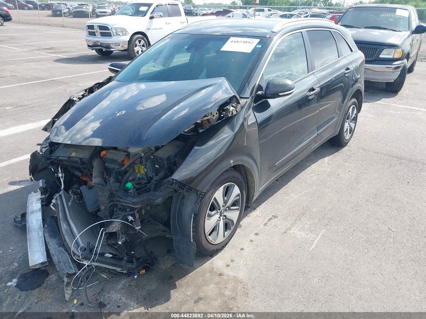 2017 Kia Niro 1.6 Ex black Lot 111044823892 Vin KNDCC3LC2H5056256