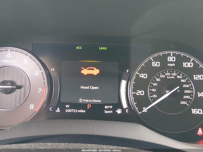 2021 Acura Rdx Standard VIN: 5J8TC1H38ML021600 Lot: 44823908