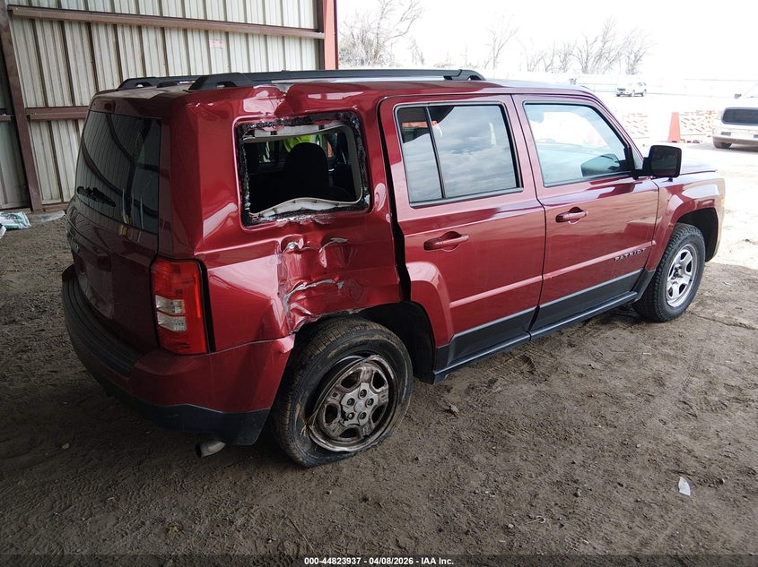 2016 JEEP PATRIOT auction photo 4