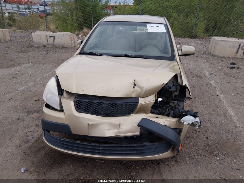 2007 Kia Rio Lx VIN: KNADE123076201062 Lot: 44824029