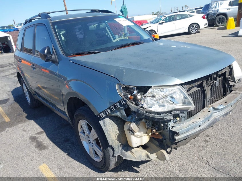 2012 Subaru Forester 2.5 2.5X green Lot 111044824046 Vin JF2SHABC2CG442466