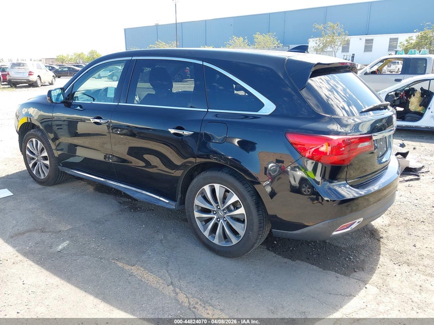 2016 Acura Mdx Technology Acurawatch Plus Packages/Technology Package