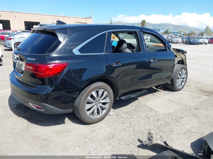 2016 Acura Mdx Technology Acurawatch Plus Packages/Technology Package