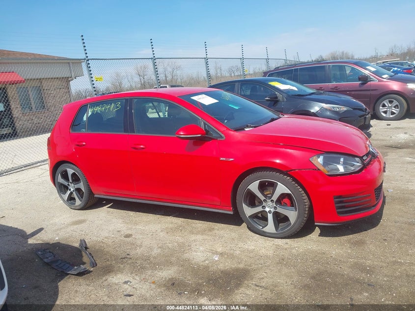 2015 Volkswagen Golf Gti 2.0T S 4-Door VIN: 3VW4T7AU3FM020541 Lot: 44824113
