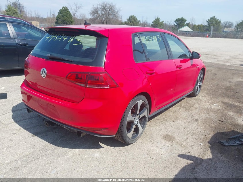 2015 Volkswagen Golf Gti 2.0T S 4-Door