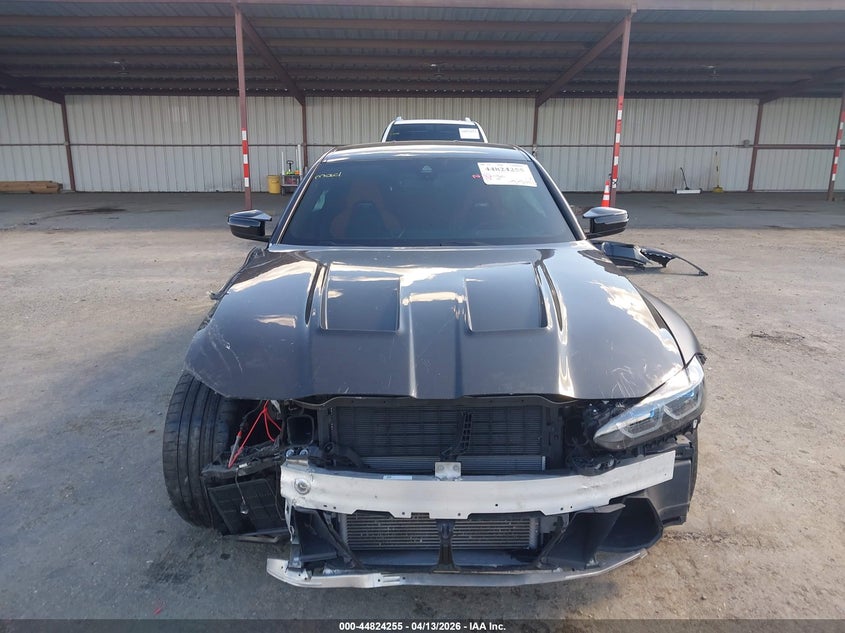 2024 BMW M3 Competition xDrive VIN: WBS43AY03RFR98635 Lot: 44824255