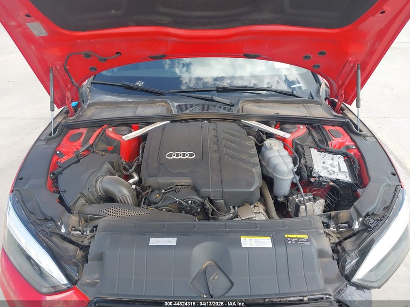 2023 Audi A5 VIN: WAUTAAF55PA065334 Lot: 44824315