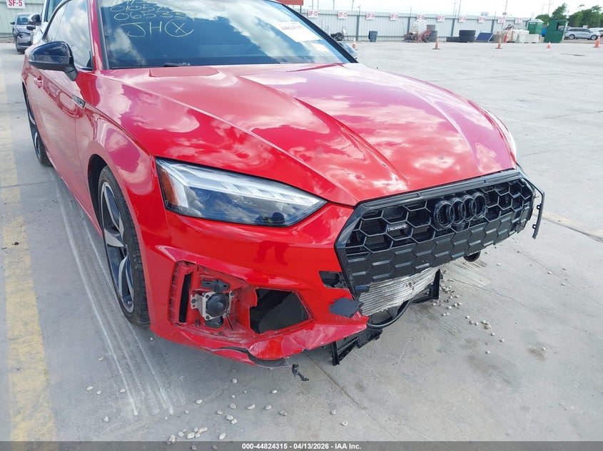 2023 Audi A5 VIN: WAUTAAF55PA065334 Lot: 44824315