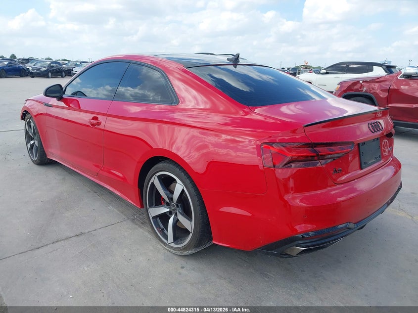 2023 Audi A5 2.0 red Lot 111044824315 Vin WAUTAAF55PA065334