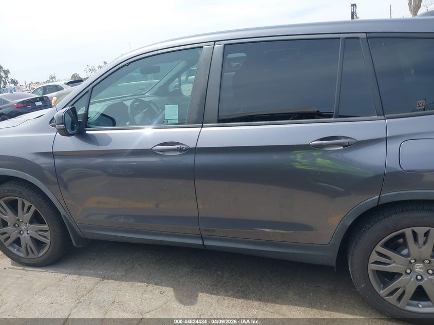 2019 Honda Passport Ex-L VIN: 5FNYF7H56KB008523 Lot: 44824434