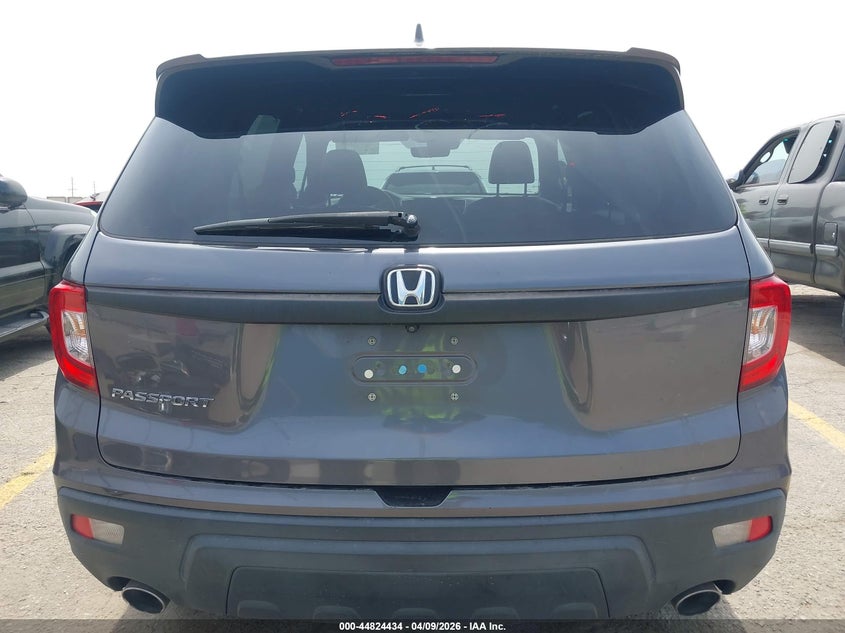 2019 Honda Passport Ex-L VIN: 5FNYF7H56KB008523 Lot: 44824434