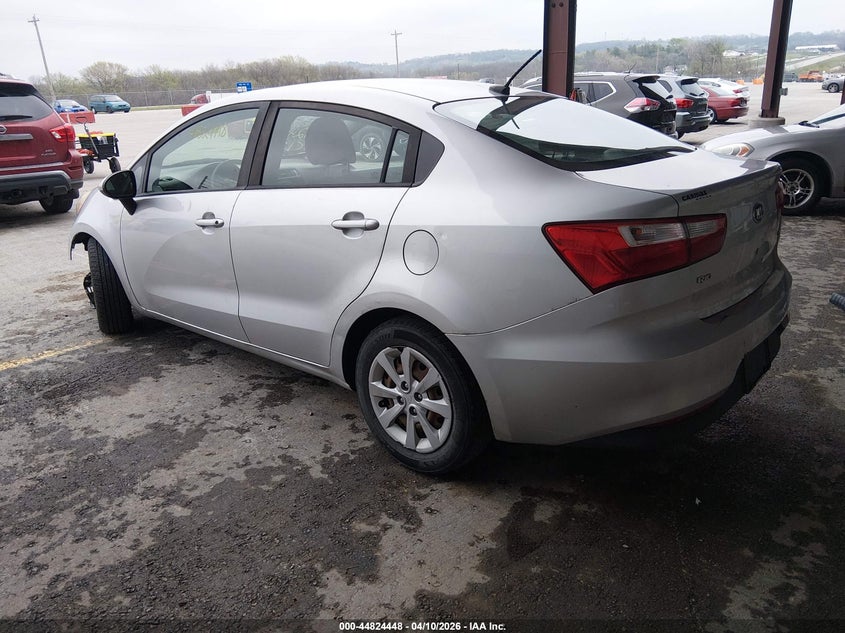 2016 Kia Rio 1.6 Lx white Lot 111044824448 Vin KNADM4A38G6678537