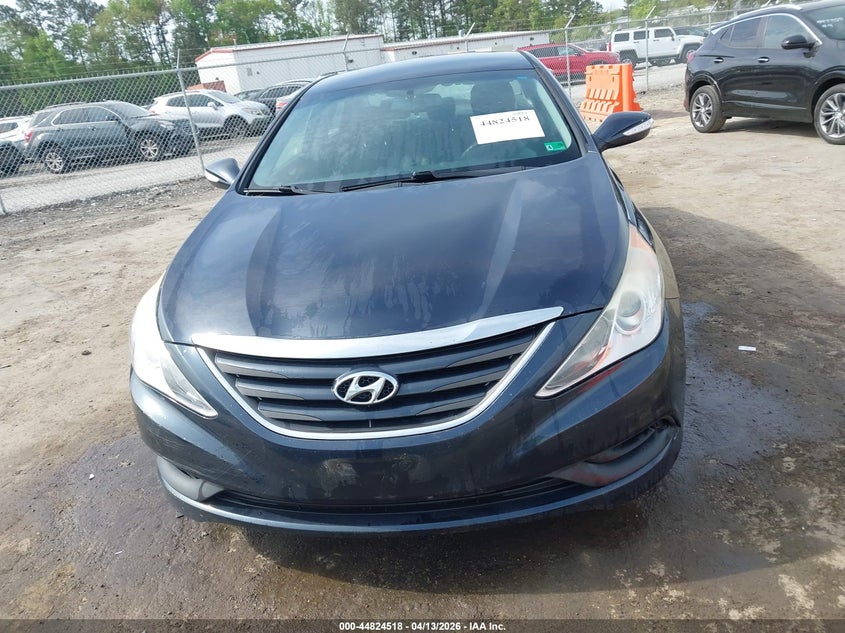 2014 Hyundai Sonata 2.4 Gls blue Lot 111044824518 Vin 5NPEB4AC0EH899663