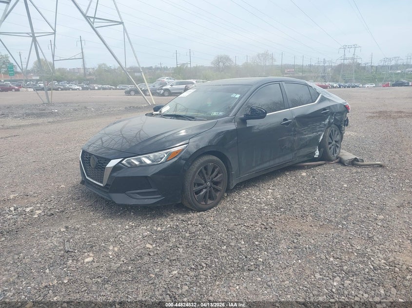 Vin: 3n1ab8cv8my310805, lot: 45321804, nissan sentra sv xtronic cvt 20212