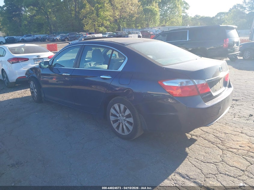 2014 Honda Accord 2.4 Ex blue Lot 111044824573 Vin 1HGCR2F72EA178191