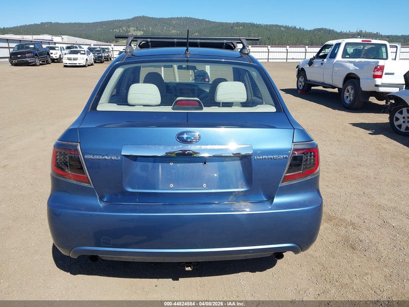 2008 Subaru Impreza 2.5I VIN: JF1GE616X8H524233 Lot: 44824584