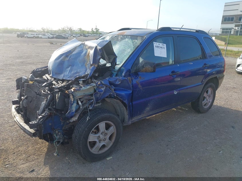 2007 KIA SPORTAGE SPORT UTILITY VEHICLE 2.0L I-4 DOHC, VVT, 140HP