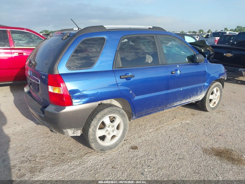 2007 KIA SPORTAGE SPORT UTILITY VEHICLE 2.0L I-4 DOHC, VVT, 140HP