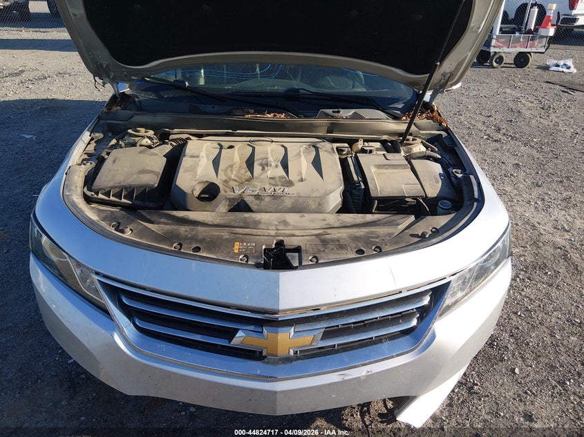 2016 Chevrolet Impala 3.6 2Lz silver Lot 111044824717 Vin 2G1145S37G9157658