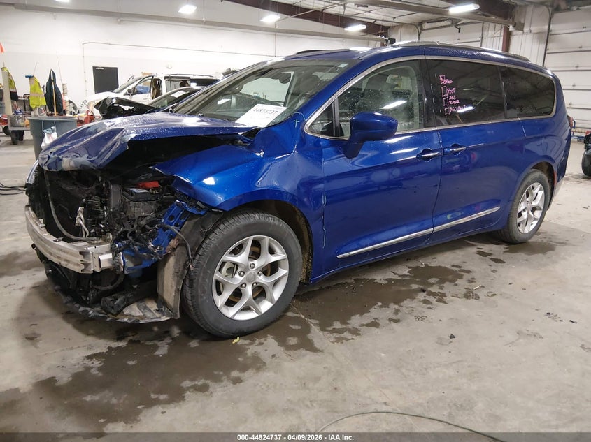 2018 Chrysler Pacifica 3.6 Touring L Plus blue Lot 111044824737 Vin 2C4RC1EG1JR317576