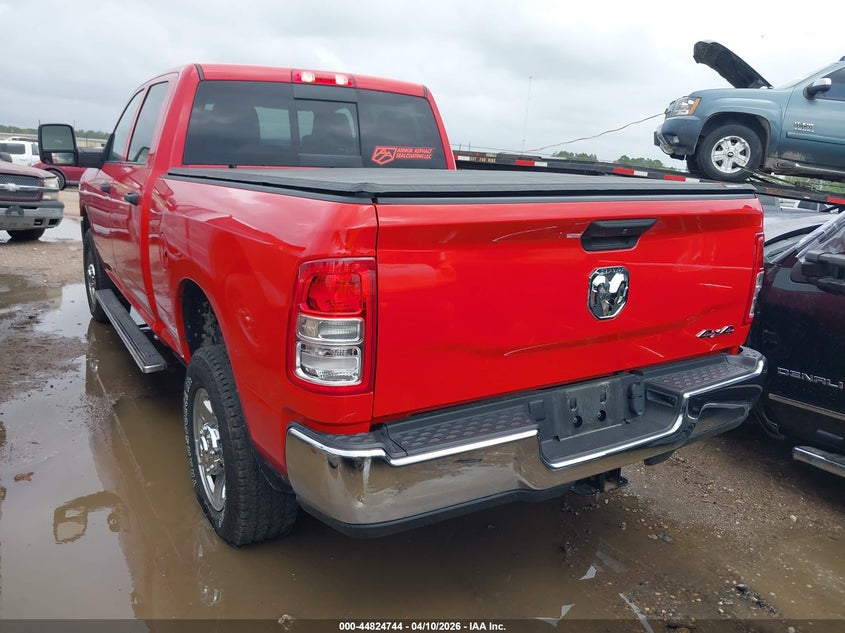 2024 Ram 2500 6.4 Ram Tradesman 4X4 6'4 Box red Lot 111044824744 Vin 3C6UR5CJ6RG325258