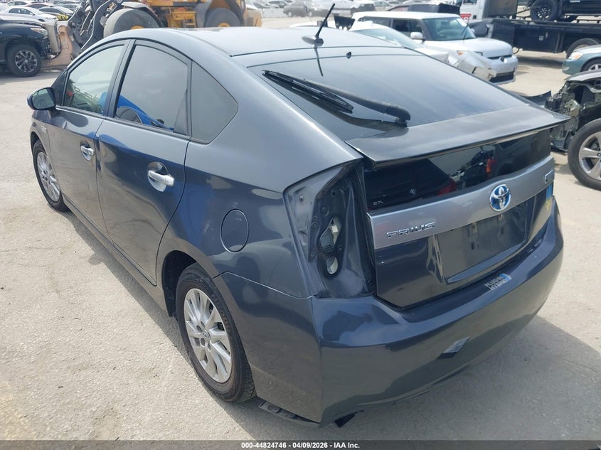 2014 Toyota Prius 1.8 Plug-In grey Lot 111044824746 Vin JTDKN3DP7E3049740