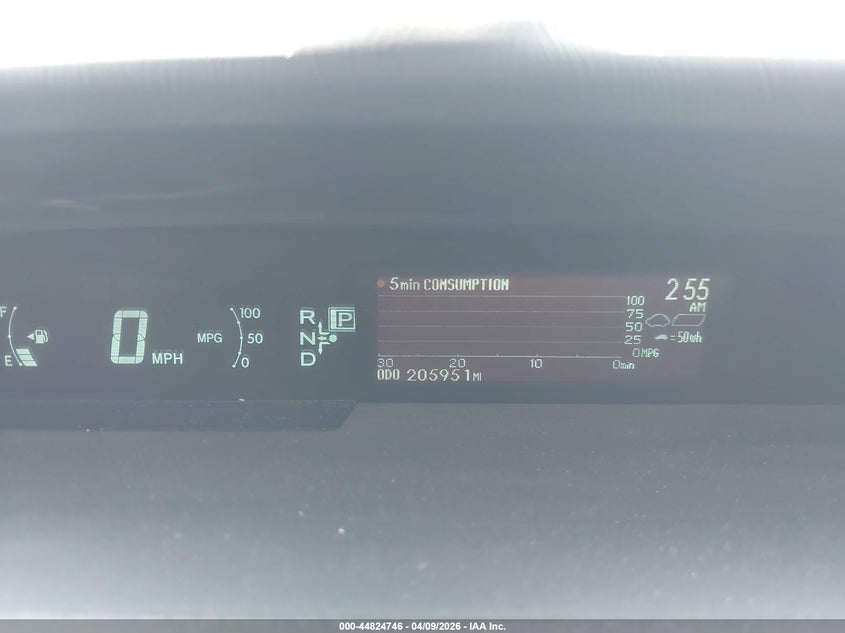 2014 Toyota Prius 1.8 Plug-In grey Lot 111044824746 Vin JTDKN3DP7E3049740
