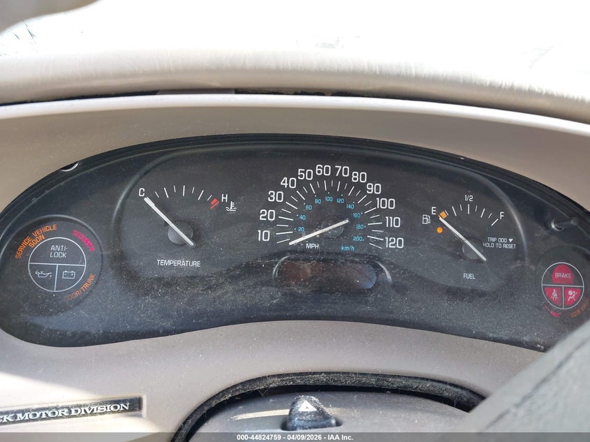 2001 Buick Century Custom VIN: 2G4WS52JX11234252 Lot: 44824759