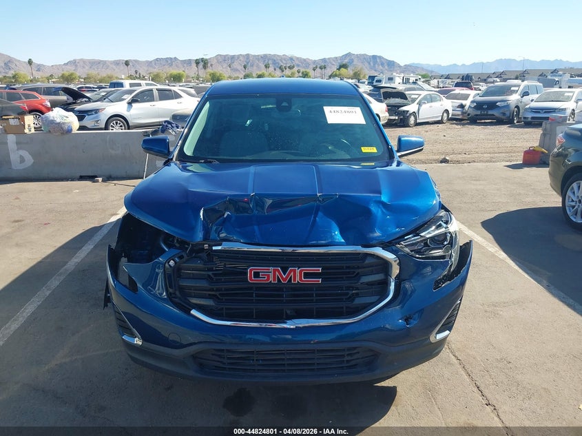 2020 Gmc Terrain 1.5 Fwd Sle blue Lot 111044824801 Vin 3GKALMEV4LL110892