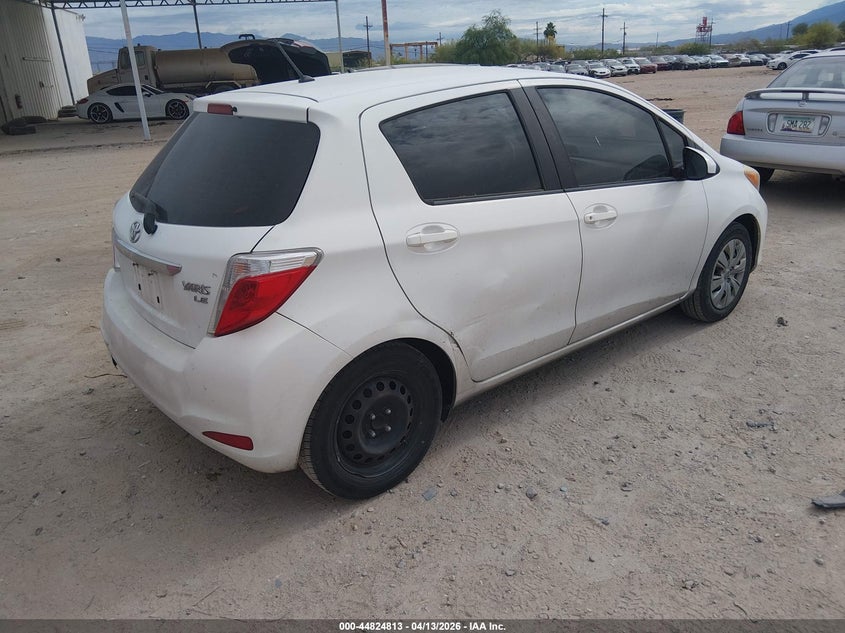 2014 Toyota Yaris Le (Tmc/Cbu Plant)
