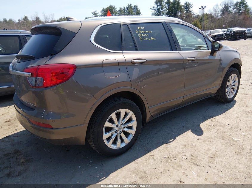 LRBFXDSA3HD192861 2017 Buick Envision 2.5 Essence brown