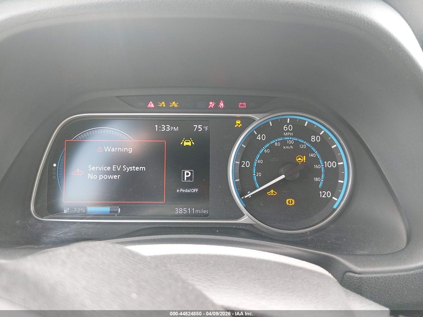 2020 Nissan Leaf Sv 40 Kwh VIN: 1N4AZ1CP2LC305839 Lot: 44824850