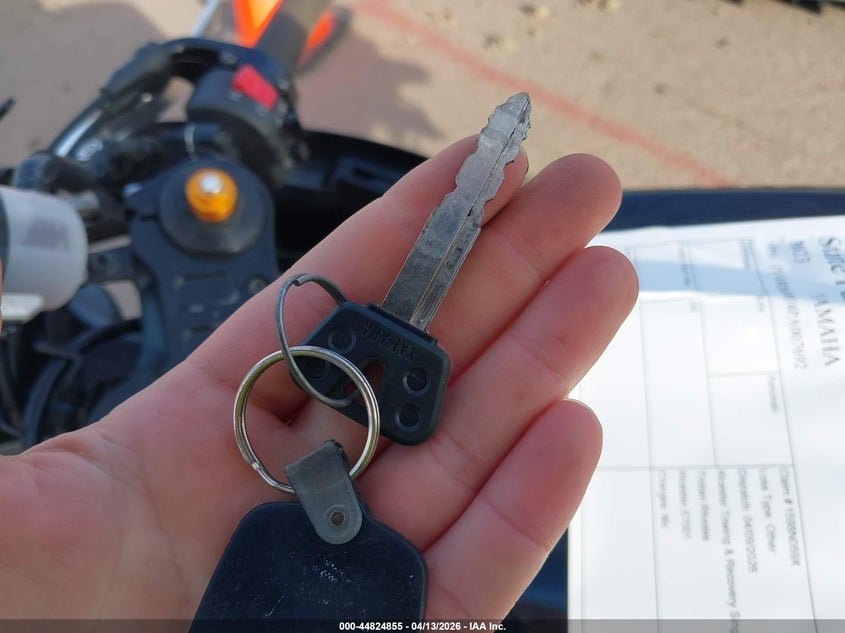 2023 Yamaha Yzfr7 VIN: JYARM38E4PA007692 Lot: 44824855