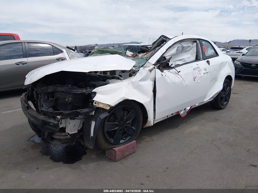 Vin: knafu6a29a5256365, lot: 45322134, kia forte koup ex 20102