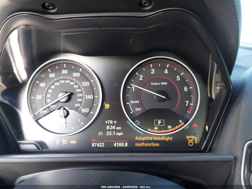 2015 BMW M235 VIN: WBA1J7C56FV358715 Lot: 44824896