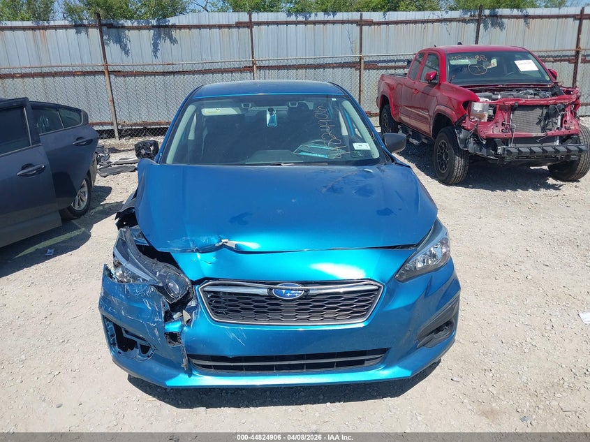 2019 Subaru Impreza 2.0 2.0I blue Lot 111044824906 Vin 4S3GKAB64K3624384