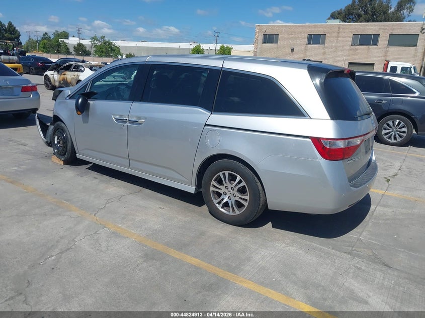 2012 Honda Odyssey 3.5 Touring/Touring Elite grey Lot 111044824913 Vin 5FNRL5H90CB022701