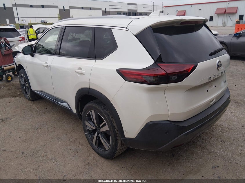 2023 Nissan Rogue 1.5 Sl Fwd white Lot 111044824915 Vin 5N1BT3CA9PC796032
