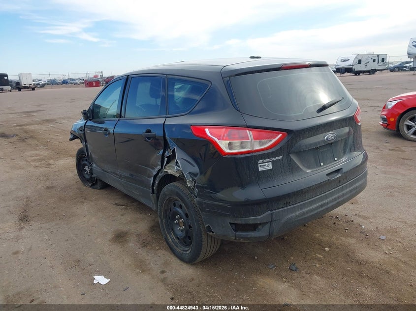 2013 Ford Escape 2.5 S black Lot 111044824943 Vin 1FMCU0F75DUA53258