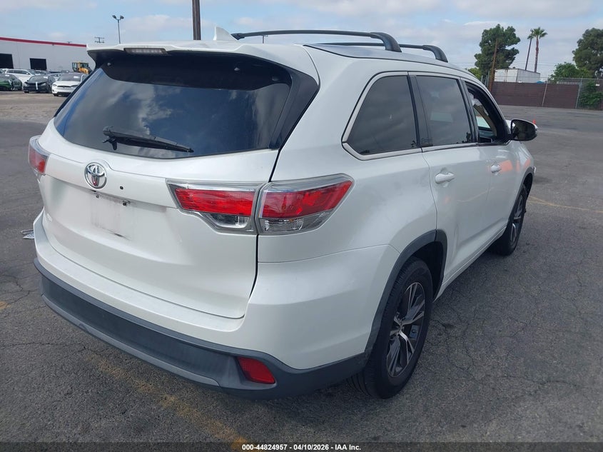 2016 Toyota Highlander Xle V6