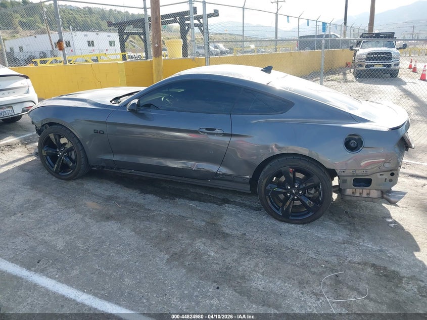 2022 Ford Mustang 5.0 Gt Fastback grey Lot 111044824980 Vin 1FA6P8CF2N5108205
