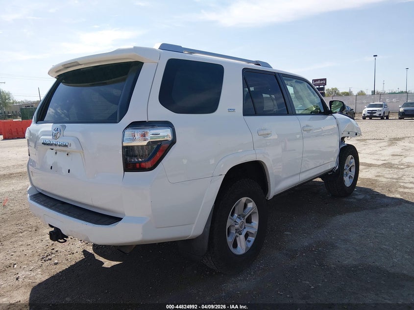 Vin: jtebu5jr0g5401211, lot: 45322264, toyota 4runner sr5 20164