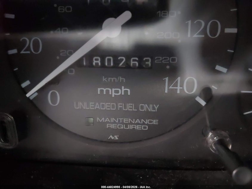 1997 Acura Cl 2.2 VIN: 19UYA1255VL020623 Lot: 44824998