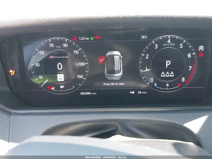 2019 Land Rover Range Rover Velar P250 R-Dynamic Se VIN: SALYL2EX8KA217636 Lot: 44825000