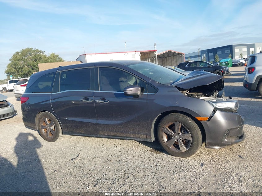 2022 Honda Odyssey Ex VIN: 5FNRL6H55NB035787 Lot: 44825011