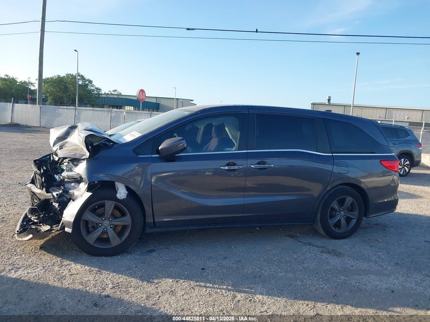 2022 Honda Odyssey Ex VIN: 5FNRL6H55NB035787 Lot: 44825011