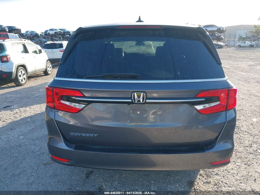 2022 Honda Odyssey Ex VIN: 5FNRL6H55NB035787 Lot: 44825011