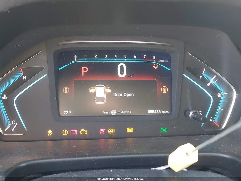 2022 Honda Odyssey Ex VIN: 5FNRL6H55NB035787 Lot: 44825011