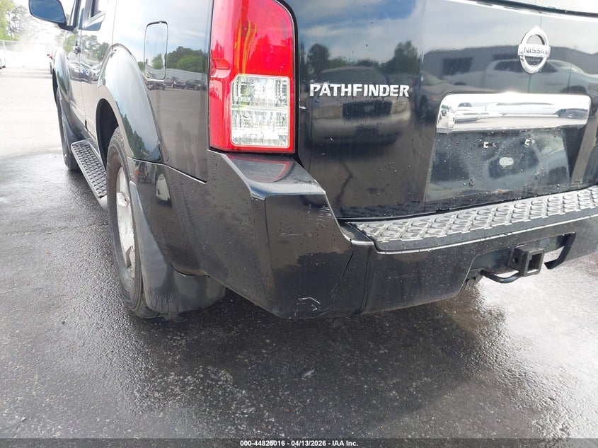 2005 Nissan Pathfinder Se VIN: 5N1AR18WX5C747583 Lot: 44825016