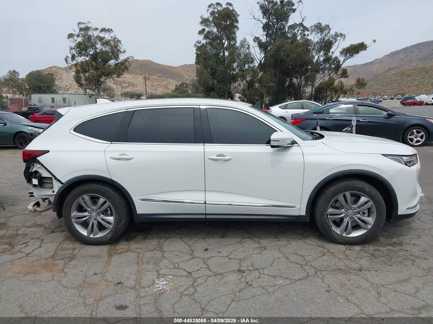 2022 Acura Mdx Standard VIN: 5J8YE1H31NL001786 Lot: 44825055
